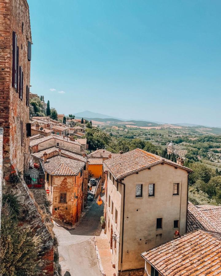 Апартаменти Il Palco Montepulciano, Vista Incredibile, 150Mt Da Piazza Grande Екстер'єр фото