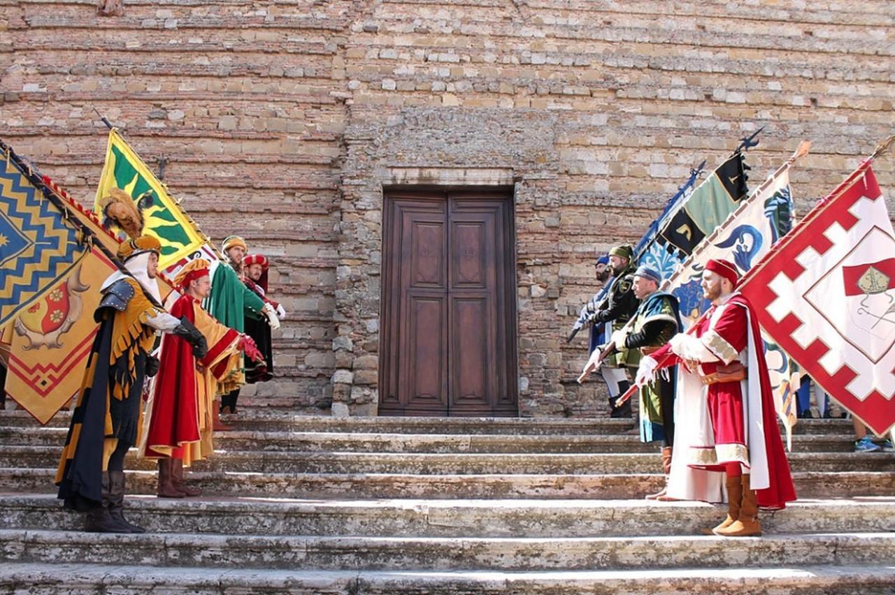 Апартаменти Il Palco Montepulciano, Vista Incredibile, 150Mt Da Piazza Grande Екстер'єр фото